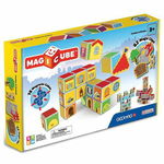 Set constructie magnetic magicube castles & homes, 144