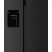 Frigider side by side Heinner HSBS-HM513NFIMDXE++, Full No frost, Compresor Inverter, Dozator de apa si gheata, Clasa energetica: E, Display LED cu control touch, Capacitate totala: 513L, Lumina LED, Functie Smart, Functie ECO, Super Cooling, Super Freezing, Inox antracit