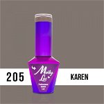 205 Karen Molly Lac 10 ml Oja Semipermanenta, Molly Lac