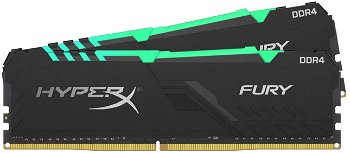 Memorie HyperX Fury RGB 32GB DDR4 3466MHz CL16 Dual Channel Kit