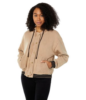 Imbracaminte Femei Saltwater Luxe Able Long Sleeve Hoodie Jacket Spice, Saltwater Luxe