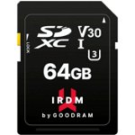 Card de memorie SDXC Goodram IRDM 64GB,UHS I,U3, IR-S3A0-0640R12, GoodRam