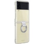 Husa cu inel Clear Cover pentru Samsung Galaxy Z Flip 3 5G Transparenta