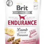 BRIT Care Dog Functional Snack Endurance Lamb 3x150 g gustari pentru caini cu miel, BRIT