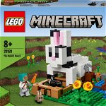 Minecraft Ferma cu iepuri 21181, LEGO