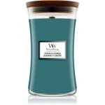 Woodwick Evergreen Cashmere lumânare parfumată 610 g, Woodwick