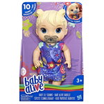 Hasbro - Papusa Baby Lil , Cu sunete, Blonda, Multicolor
