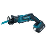 Fierastrau alternativ Makita DJR183RFE, 18 V, 13 mm, 3000 cpm + 2 Acumulatori (Negru/Albastru), Makita