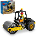 LEGO® City - Cilindru compactor de santier 60401, 78 piese
