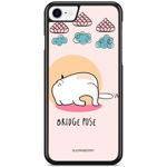 Bjornberry Shell iPhone 7 - Yoga Cat Bridge Pose, 