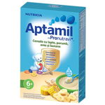 Cereale Aptamil Nutricia cu porumb, orez si banane, 200g