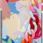 Hurtel Color Chain Case żelowe elastyczne etui z łańcuchem łańcuszkiem zawieszką do iPhone 13 Pro Max wielokolorowy (4), Hurtel