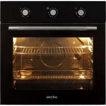 Cuptor incorporabil AROIC21100BH 67 litri Timer Aqua Drop Clean Negru