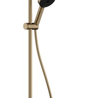 Coloana de dus Hansgrohe Pulsify S 260 1jet EcoSmart  cu baterie termostatata ShowerTablet Select 400  bronz periat, Hansgrohe