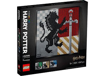 Stemele Caselor de la Hogwarts Lego Art