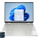 Ultrabook HP 13.5'' Spectre x360 14-ea0015nn, WUXGA+ IPS Touch, Procesor Intel® Core™ i7-1165G7 (12M Cache, up to 4.70 GHz, with IPU), 16GB DDR4X, 512GB SSD, Intel Iris Xe, Win 11 Home, Silver