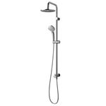 COLOANA DE DUS IDEALRAIN SHR CU PALARIE 20cm, TELEFON 3 FUNCTII 10cm, FURTUN 175cm
