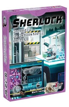 Sherlock Q6: Incendiu In Laboratorul Secret - RO