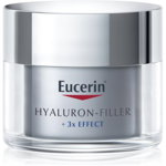 Eucerin Hyaluron-Filler + 3x Effect crema de noapte împotriva îmbătrânirii pielii 50 ml, Eucerin