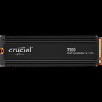 Crucial T700 4TB PCIe Gen5 NVMe M.2 SSD with heatsink, EAN: 649528936738, CRUCIAL