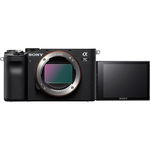 Aparat foto Mirrorless SONY Alpha A7C, 24.2MP, 4K, negru, Obiectiv Sony FE28-60mm F4-5.6