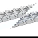 Patch Panel Cat5/6 1U 19 inch 24 porturi Grey, RM