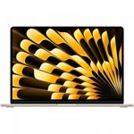 Laptop MacBook Air 15.3 inch Liquid Retina M2 8GB 512GB SSD macOS Ventura Starlight, Apple