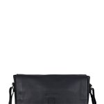 Genti Barbati Ben Sherman Premium Karino Leather Messenger Bag Black