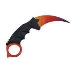 Cutitul Karambit pentru antrenament fara tais, fara varf, k3, OEM