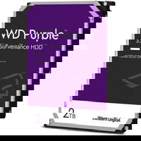 Hard Disk Desktop Western Digital WD Purple Surveillance 2TB 5400RPM SATA3 256MB, Western Digital