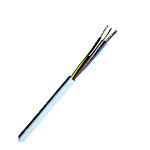 Cablu cu iz. şi manta din PVC, H03VV-F 2x0,75 maro, 100m, Schrack
