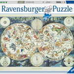 Puzzle adulti harta lumii 1500 piese Ravensburger, Ravensburger