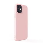 Husa de protectie Lemontti Silicon Soft Slim pentru Iphone 12 Mini, Pink Sand