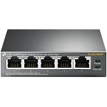 Switch TP-LINK TL-SG1005P, 5 port, 10/100/1000 Mbps, TP-Link