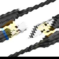 Card reader UGREEN CM104 SD/microSD USB 3.0 memory card reader (black)