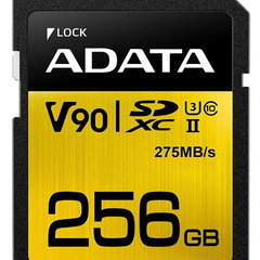 Card de memorie V90 256GB Premier ONE MicroSDXC UHS-II U3 Clasa 10, ADATA