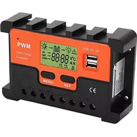 Controller Tensiune Pentru Panou Solar KZ001 12V 10 A LCD, OEM