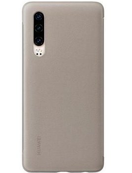 Husa de protectie Huawei Smart View Flip pentru P30, Kaki