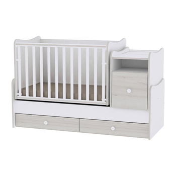 Pat transformabil Lorelli Trend Plus, White Light Oak, Lorelli