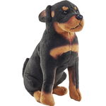 Caine de salvare cu sunet ROTTWEILER - Jucarie Plus Wild Republic 14 cm, WILD Republic