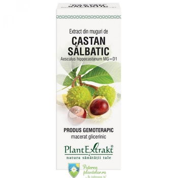 Extract din Muguri de Castan Salbatic 50 ml, PlantExtrakt