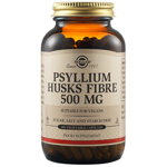 Fibre din tarate de Psyllium 500mg, 200 capsule, Solgar, Solgar