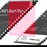 HDD Western Digital Red Pro WD221KFGX, 22TB, SATA III, 7200RPM, 512MB, 3.5"