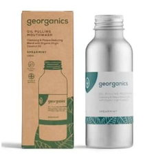 Georganics Apă de gură cu ulei de mentă 100Ml.,