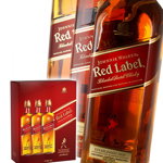 Johnnie Walker Red Label Blended Scotch Whisky Gift Set 3x1L, Johnnie Walker