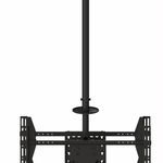 Suport TV Multibrackets tavan Dublu Spate in Spate 42 - 63 inch 70 kg negru