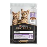 PURINA Pro Plan Nutrisavour Junior, Curcan, hrană umedă pisici junior, (în sos) PURINA Pro Plan Nutrisavour Junior, Curcan, pachet economic plic hrană umedă pisici junior, (în sos), 85g x 10, Purina Pro Plan