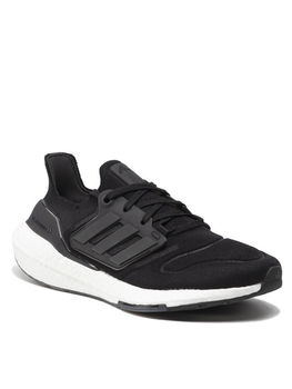 adidas Performance, Pantofi slip-on pentru alergare Ultraboost 22, Negru, 9