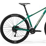 Bicicleta MTB Unisex Merida Big.Nine 100-2X Verde/Sampanie 22/23, Merida