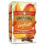 Twinings Infuso Orange Mango & Cinnamon ceai infuzie portocala mango si scortisoara, Twinings